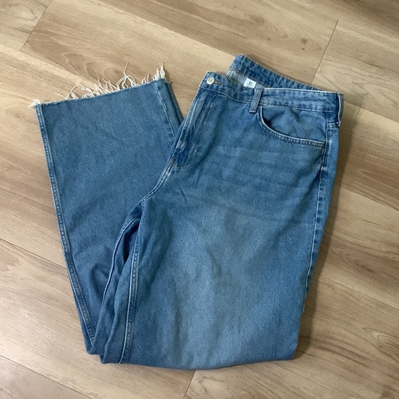 Straight Jeans size 18/ eur 50 H&M 100% cotton - Picture 1 of 5